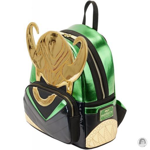 Loki (Marvel) Loki Metallic Mini Backpack Loungefly (Loki (Marvel))