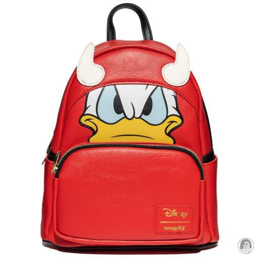 Loungefly Glow in the dark Mickey Mouse (Disney) Devil Donald Duck Glow Cosplay Mini Backpack