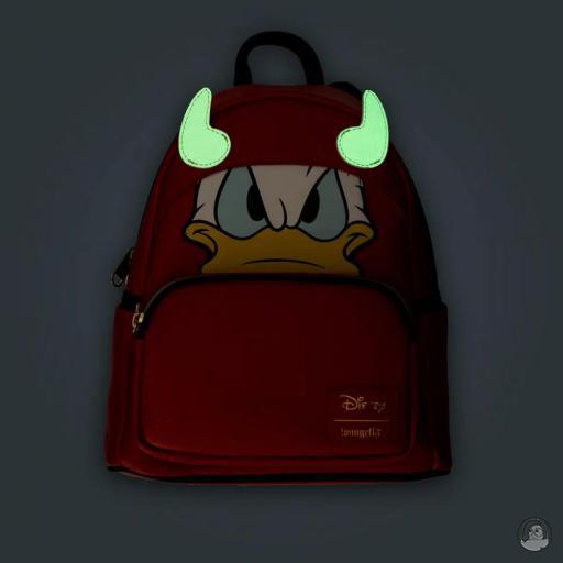 Mickey Mouse (Disney) Devil Donald Duck Glow Cosplay Mini Backpack Loungefly (Mickey Mouse (Disney))