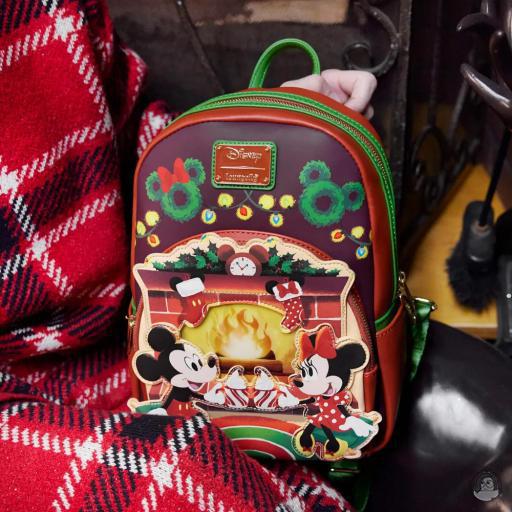 Mickey Mouse (Disney) Hot Cocoa Fireplace Mini Backpack Loungefly (Mickey Mouse (Disney))