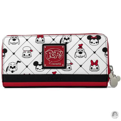 Mickey Mouse (Disney) Mickey and Friends Sensational 6 Zip Around Wallet Loungefly (Mickey Mouse (Disney))