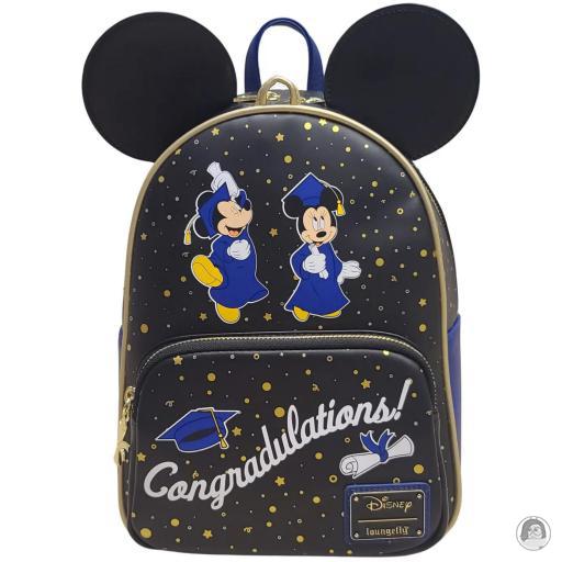 Loungefly Mickey Mouse (Disney) Mickey Mouse (Disney) Mickey And Minnie Graduation Backpack