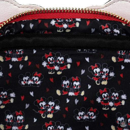 Mickey Mouse (Disney) Mickey and Minnie Mouse Hearts Crossbody Bag Loungefly (Mickey Mouse (Disney))