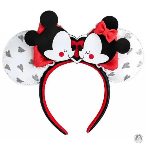 Mickey Mouse (Disney) Mickey and Minnie Mouse Hearts Headband Loungefly (Mickey Mouse (Disney))