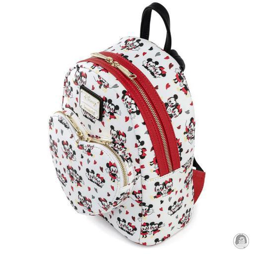 Mickey Mouse (Disney) Mickey and Minnie Mouse Hearts Mini Backpack Loungefly (Mickey Mouse (Disney))