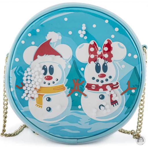 Mickey Mouse (Disney) Mickey and Minnie Mouse Snow Globe Crossbody Bag Loungefly (Mickey Mouse (Disney))