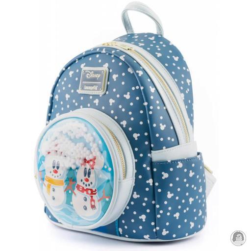 Mickey Mouse (Disney) Mickey and Minnie Mouse Snow Globe Mini Backpack Loungefly (Mickey Mouse (Disney))