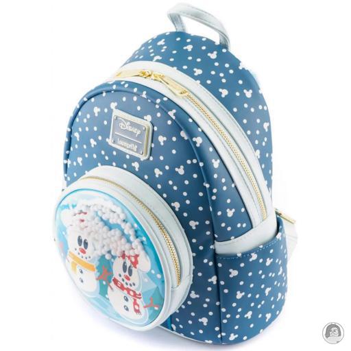 Mickey Mouse (Disney) Mickey and Minnie Mouse Snow Globe Mini Backpack Loungefly (Mickey Mouse (Disney))