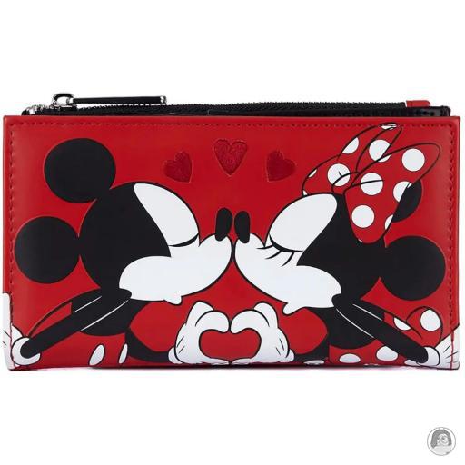 Loungefly Mickey Mouse (Disney) Mickey Mouse (Disney) Mickey and Minnie Valentines Flap Wallet