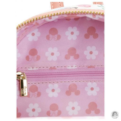 Mickey Mouse (Disney) Mickey & Minnie Mouse Floral Mini Backpack Loungefly (Mickey Mouse (Disney))