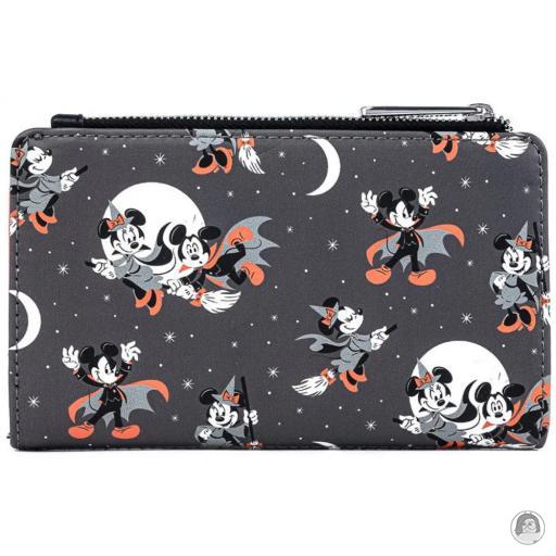 Loungefly Mickey Mouse (Disney) Mickey Mouse (Disney) Mickey & Minnie Mouse Halloween Flap Wallet