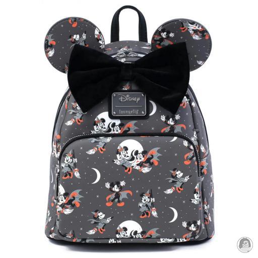 Loungefly Mickey Mouse (Disney) Mickey Mouse (Disney) Mickey & Minnie Mouse Halloween Mini Backpack
