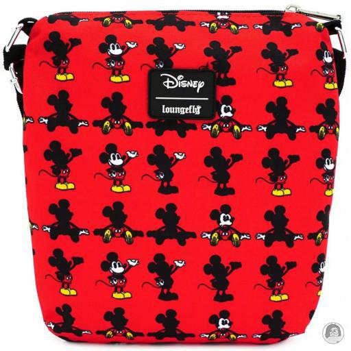 Loungefly Mickey Mouse (Disney) Mickey Mouse (Disney) Mickey Mouse Classic Print Nylon Crossbody Bag