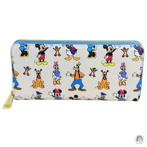 Loungefly Open and Clothing Mickey Mouse (Disney) Mickey Mouse & Friends Zip Around Wallet