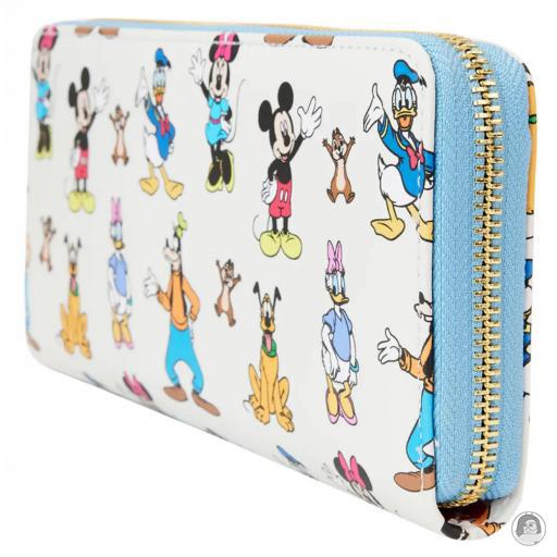 Mickey Mouse (Disney) Mickey Mouse & Friends Zip Around Wallet Loungefly (Mickey Mouse (Disney))