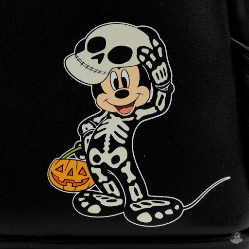 Mickey Mouse (Disney) Mickey Mouse Glow Skeleton Mini Backpack Loungefly (Mickey Mouse (Disney))