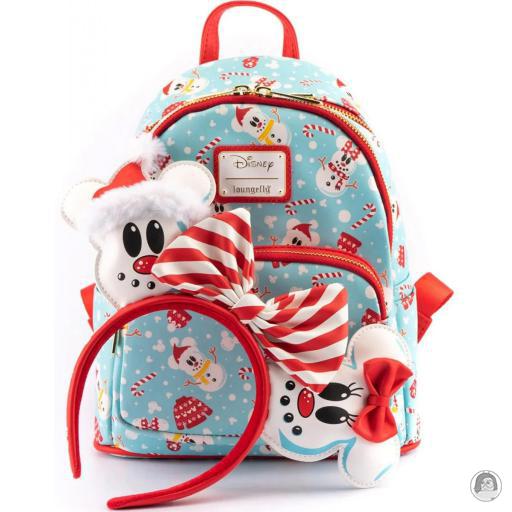 Mickey Mouse (Disney) Mickey Mouse Snowman Mini Backpack & Headband Loungefly (Mickey Mouse (Disney))