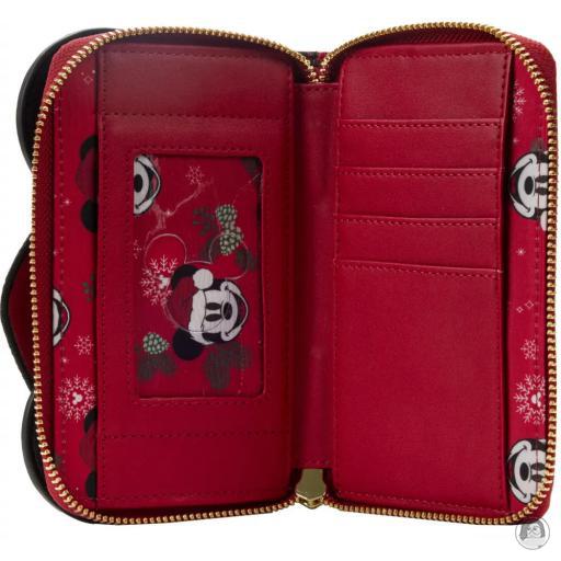 Mickey Mouse (Disney) Mickey Santa Zip Around Wallet Loungefly (Mickey Mouse (Disney))
