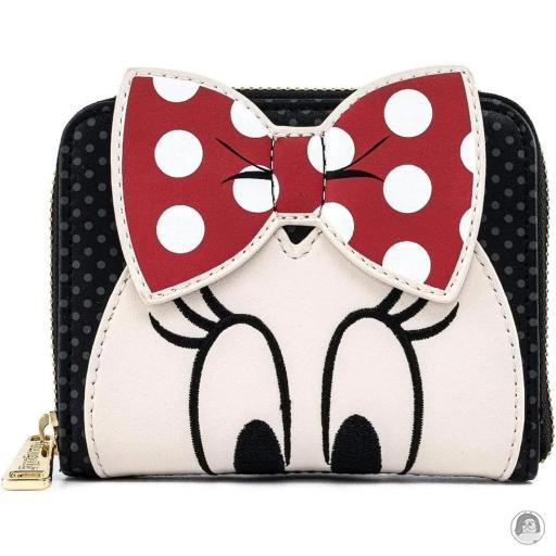 Loungefly Mickey Mouse (Disney) Mickey Mouse (Disney) Minnie Mouse Bow Zip Around Wallet