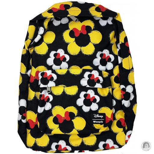 Loungefly Mickey Mouse (Disney) Mickey Mouse (Disney) Minnie Mouse Flowers All Over Print Backpack