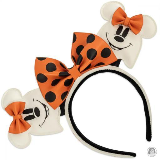 Loungefly Glow in the dark Mickey Mouse (Disney) Minnie Mouse Ghost Glow Headband