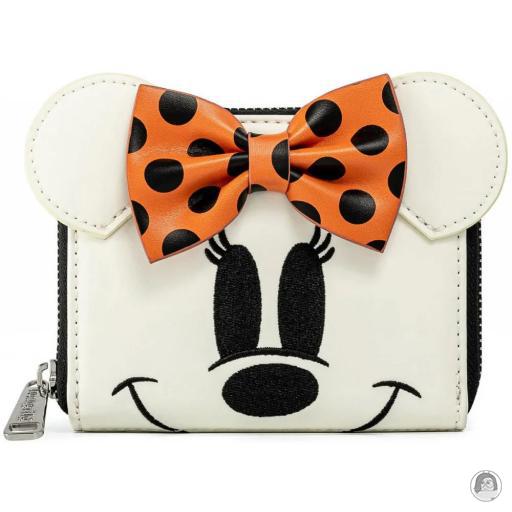 Mickey Mouse (Disney) Minnie Mouse Ghost Zip Around Wallet Loungefly (Mickey Mouse (Disney))