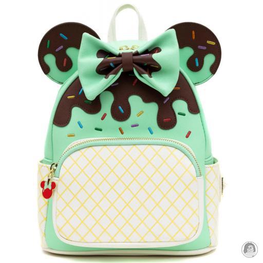 Loungefly Mickey Mouse (Disney) Mickey Mouse (Disney) Minnie Mouse Mint Ice Cream Mini Backpack