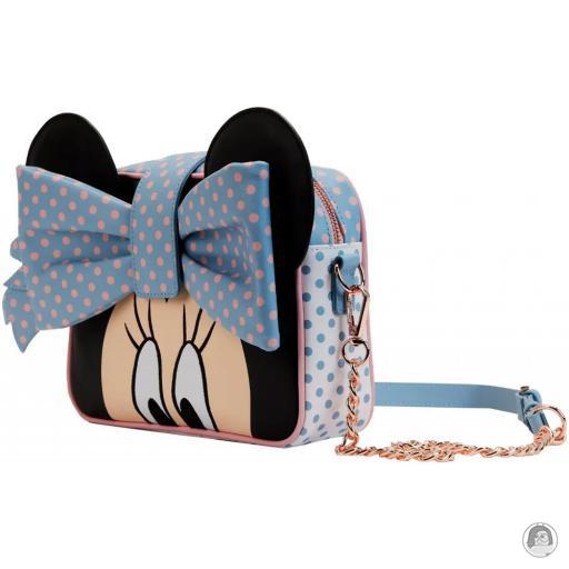 Mickey Mouse (Disney) Minnie Mouse Pastel Polka Dot Crossbody Bag Loungefly (Mickey Mouse (Disney))