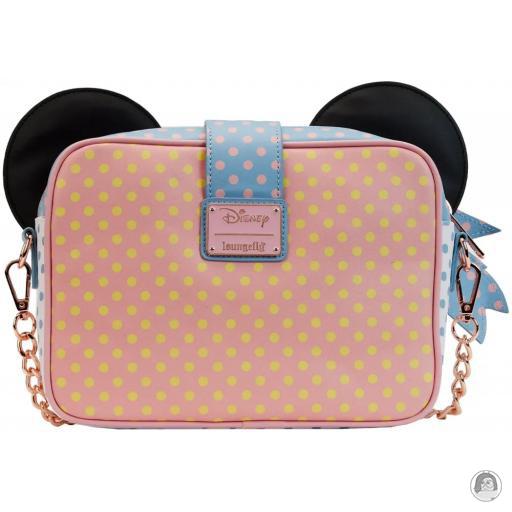 Mickey Mouse (Disney) Minnie Mouse Pastel Polka Dot Crossbody Bag Loungefly (Mickey Mouse (Disney))