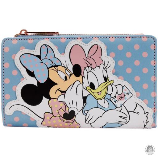Loungefly Mickey Mouse (Disney) Mickey Mouse (Disney) Minnie Mouse Pastel Polka Dot Flap Wallet