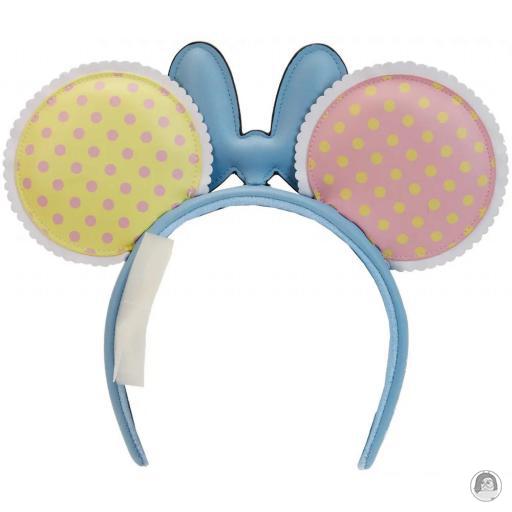Mickey Mouse (Disney) Minnie Mouse Pastel Polka Dot Headband Loungefly (Mickey Mouse (Disney))
