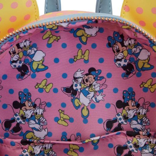 Mickey Mouse (Disney) Minnie Mouse Pastel Polka Dot Mini Backpack Loungefly (Mickey Mouse (Disney))