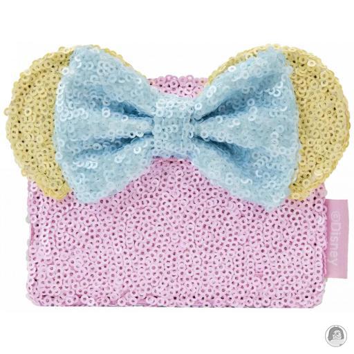 Loungefly Mickey Mouse (Disney) Mickey Mouse (Disney) Minnie Mouse Pastel Sequin Card Holder