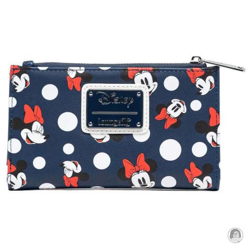 Mickey Mouse (Disney) Minnie Mouse Polka Dot (Blue) Flap Wallet Loungefly (Mickey Mouse (Disney))