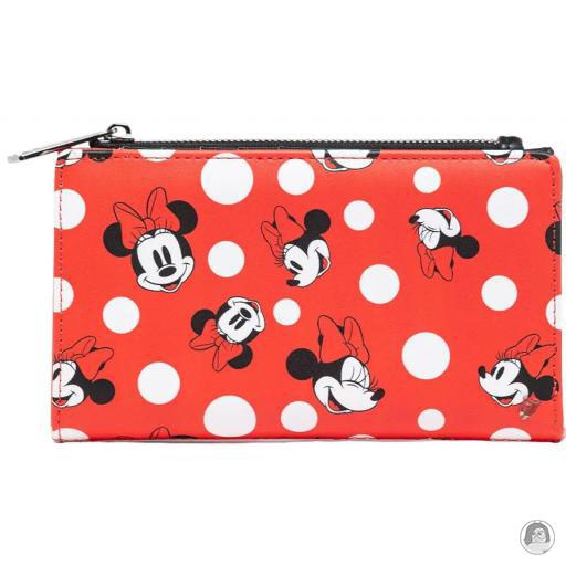 Loungefly Mickey Mouse (Disney) Mickey Mouse (Disney) Minnie Mouse Polka Dot (Red) Flap Wallet