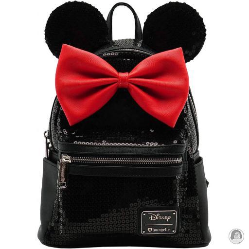 Loungefly Mickey Mouse (Disney) Mickey Mouse (Disney) Minnie Mouse Sequin Mini Backpack