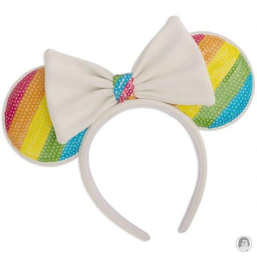 Loungefly Mickey Mouse (Disney) Mickey Mouse (Disney) Minnie Mouse Sequin Rainbow Headband