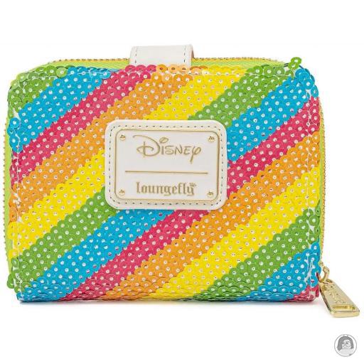 Mickey Mouse (Disney) Minnie Mouse Sequin Rainbow Zip Around Wallet Loungefly (Mickey Mouse (Disney))