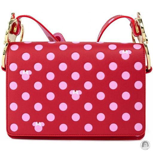 Loungefly Mickey Mouse (Disney) Mickey Mouse (Disney) Minnie Pink Bow Crossbody Bag