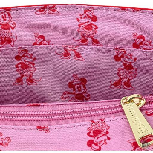 Mickey Mouse (Disney) Minnie Pink Bow Crossbody Bag Loungefly (Mickey Mouse (Disney))