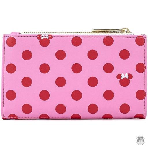 Loungefly Mickey Mouse (Disney) Mickey Mouse (Disney) Minnie Pink Bow Flap Wallet