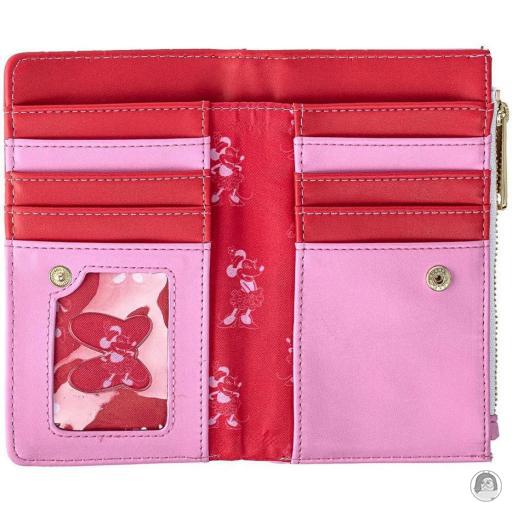 Mickey Mouse (Disney) Minnie Pink Bow Flap Wallet Loungefly (Mickey Mouse (Disney))