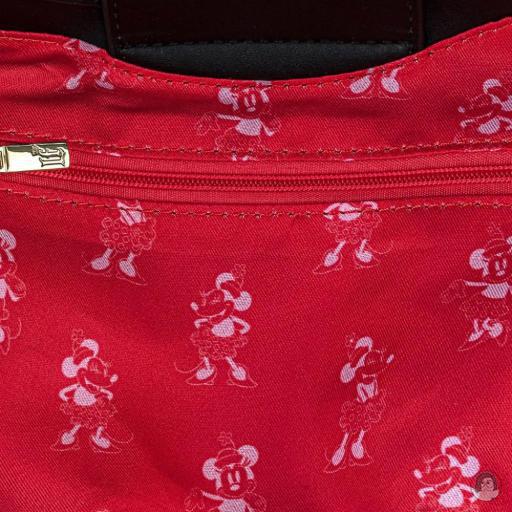 Mickey Mouse (Disney) Minnie Pink Bow Handbag Loungefly (Mickey Mouse (Disney))