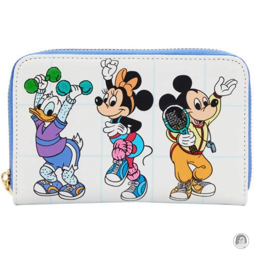 Loungefly Mickey Mouse (Disney) Mickey Mouse (Disney) Mousercise Zip Around Wallet