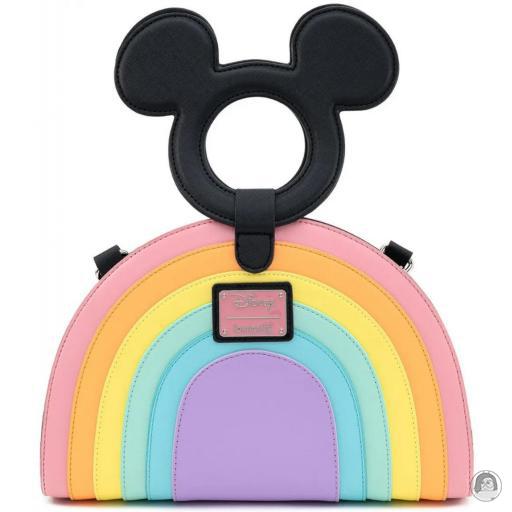 Mickey Mouse (Disney) Pastel Rainbow Crossbody Bag Loungefly (Mickey Mouse (Disney))