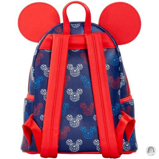 Mickey Mouse (Disney) Patriotic All Over Print Mini Backpack Loungefly (Mickey Mouse (Disney))