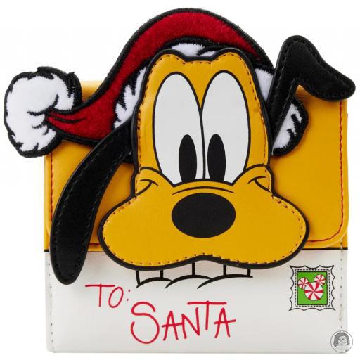 Loungefly Mickey Mouse (Disney) Mickey Mouse (Disney) Pluto Santa Letter Zip Around Wallet