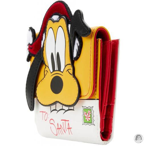 Mickey Mouse (Disney) Pluto Santa Letter Zip Around Wallet Loungefly (Mickey Mouse (Disney))