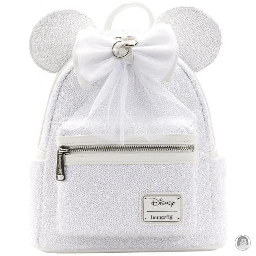Loungefly Mickey Mouse (Disney) Mickey Mouse (Disney) Sequin Wedding Mini Backpack & Headband