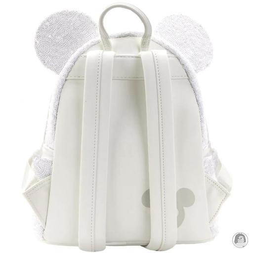 Mickey Mouse (Disney) Sequin Wedding Mini Backpack & Headband Loungefly (Mickey Mouse (Disney))